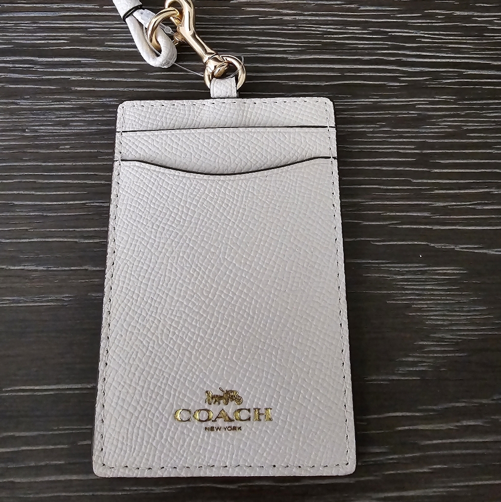 Coach ID Badge Holder